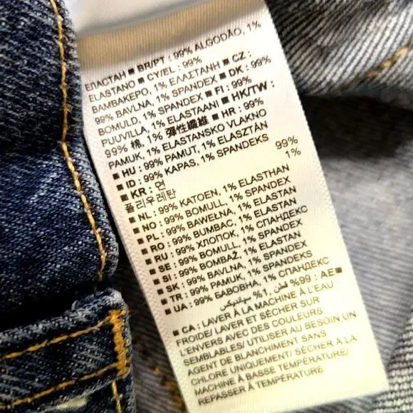 Gap Cheeky Straight High rise jeans size 24/00 - Picture 6 of 9